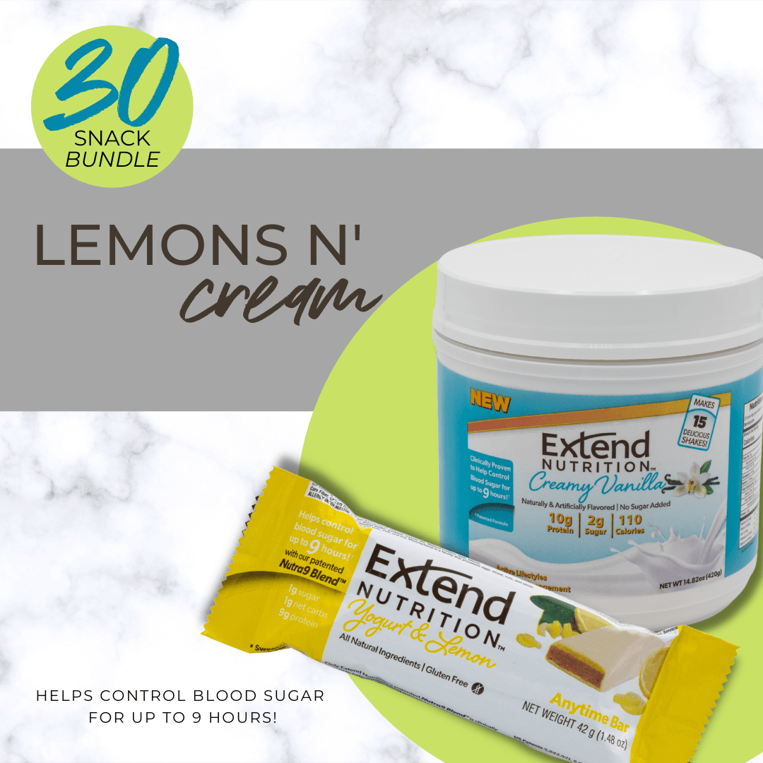 Extend: Lemons & Cream (30 Snacks) - Extend Nutrition